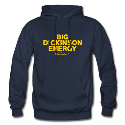 Hunter Dickinson X The Players Trunk Exclusive "BIG DICKINSON ENERGY" Navy Hoodie - navy