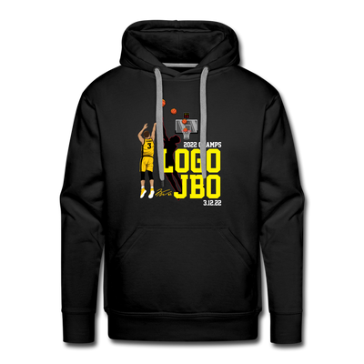 Jordan Bohannon "LOGO JBO BANK SHOT" Hoodie - 2022 CHAMPS! - black