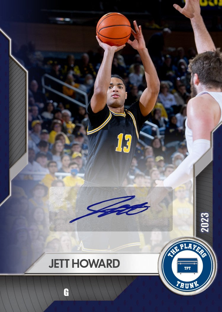 Jett Howard SIGNED 1st Edition 2023 Trading Card *RARE* Color Match (