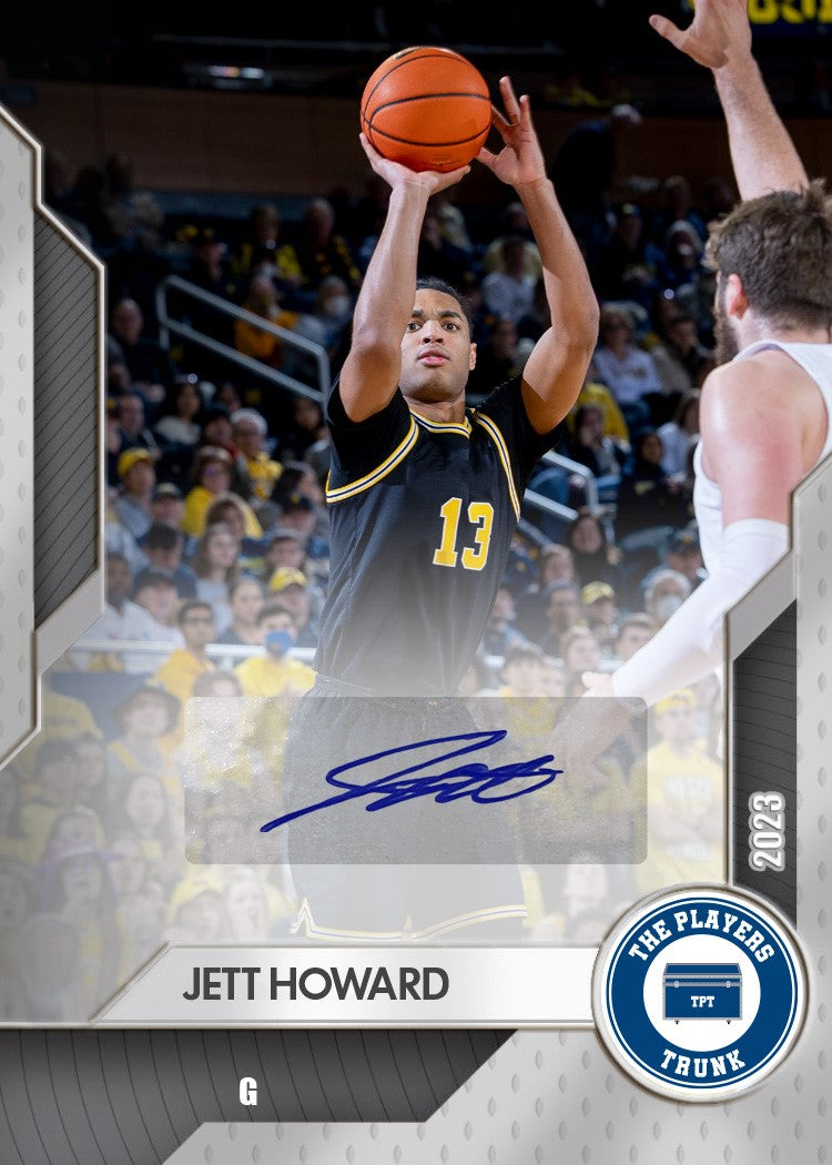 Jett Howard SIGNED Limited Silver Variation 1st Edition 2023 Trading Card (
