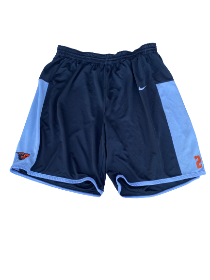 Hunter Jarmon Oregon State Team Issued Shorts with 
